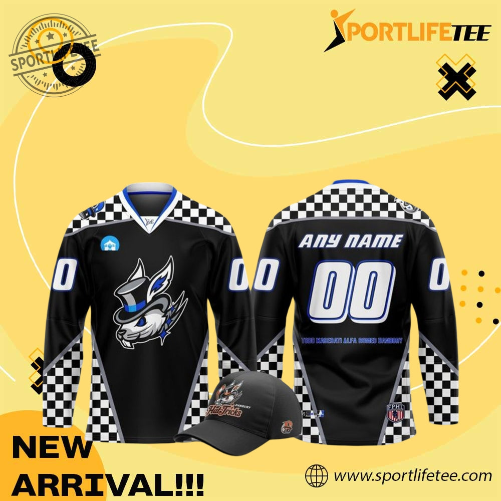 Danbury Hat Tricks 5Th Annual Alumni Night 2025 Special Hockey Jersey