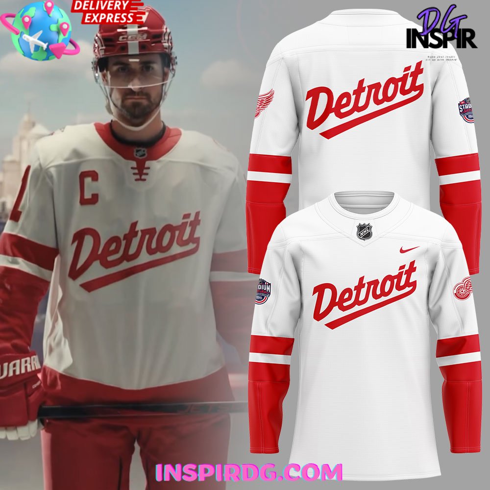 Detroit Red Wings 2025 Stadium Series Nhl Jersey