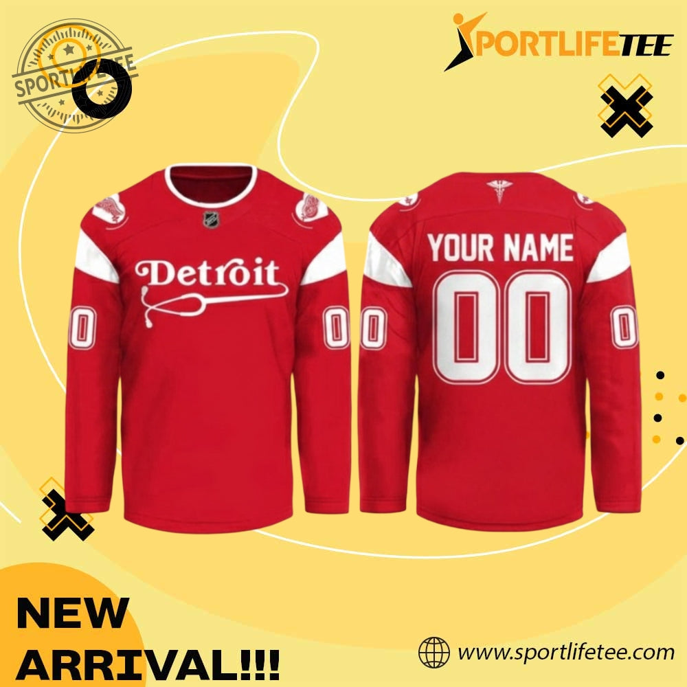 Detroit Red Wings 2026 Healthcare Appreciation Hockey Jersey