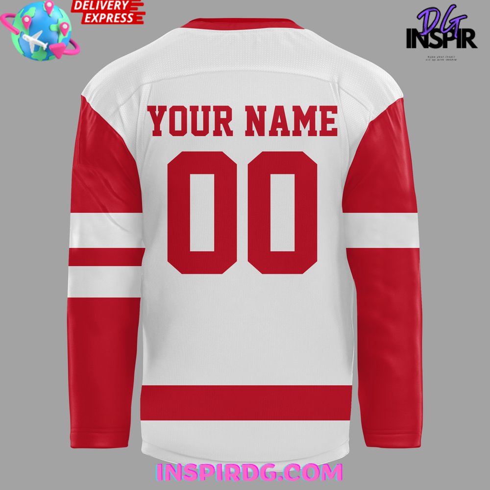Detroit Red Wings Hometown Heroes Night Custom Hockey Jersey