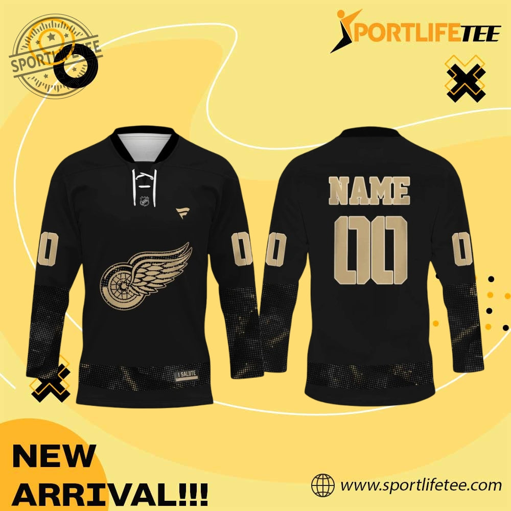 Detroit Red Wings Military Appreciation Knight Hockey Jersey