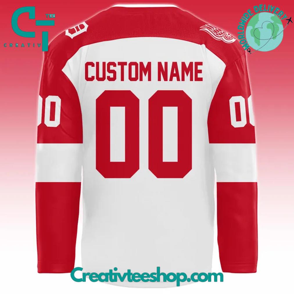 Detroit Red Wings Tigers Night Special Hockey Jersey