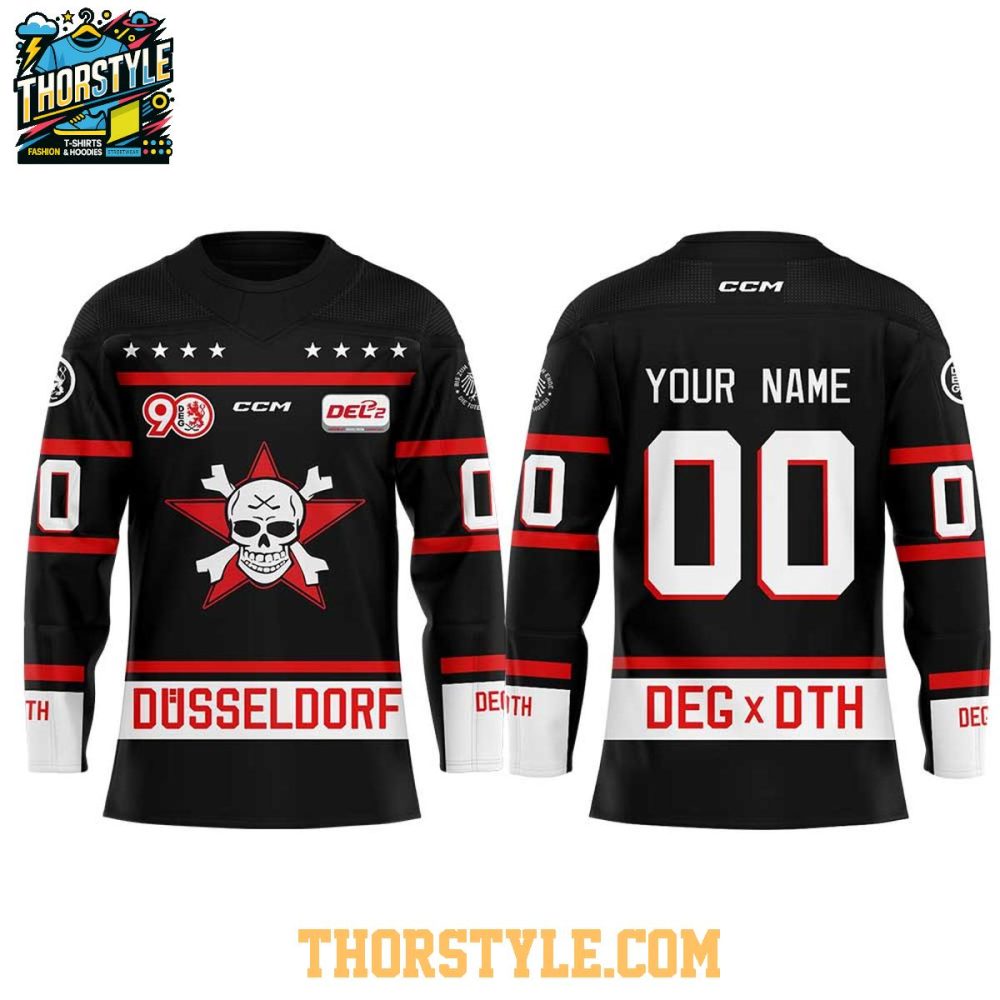 Dusseldorf Eishockey Team 2025 Die Toten Hosen Hockey Jersey