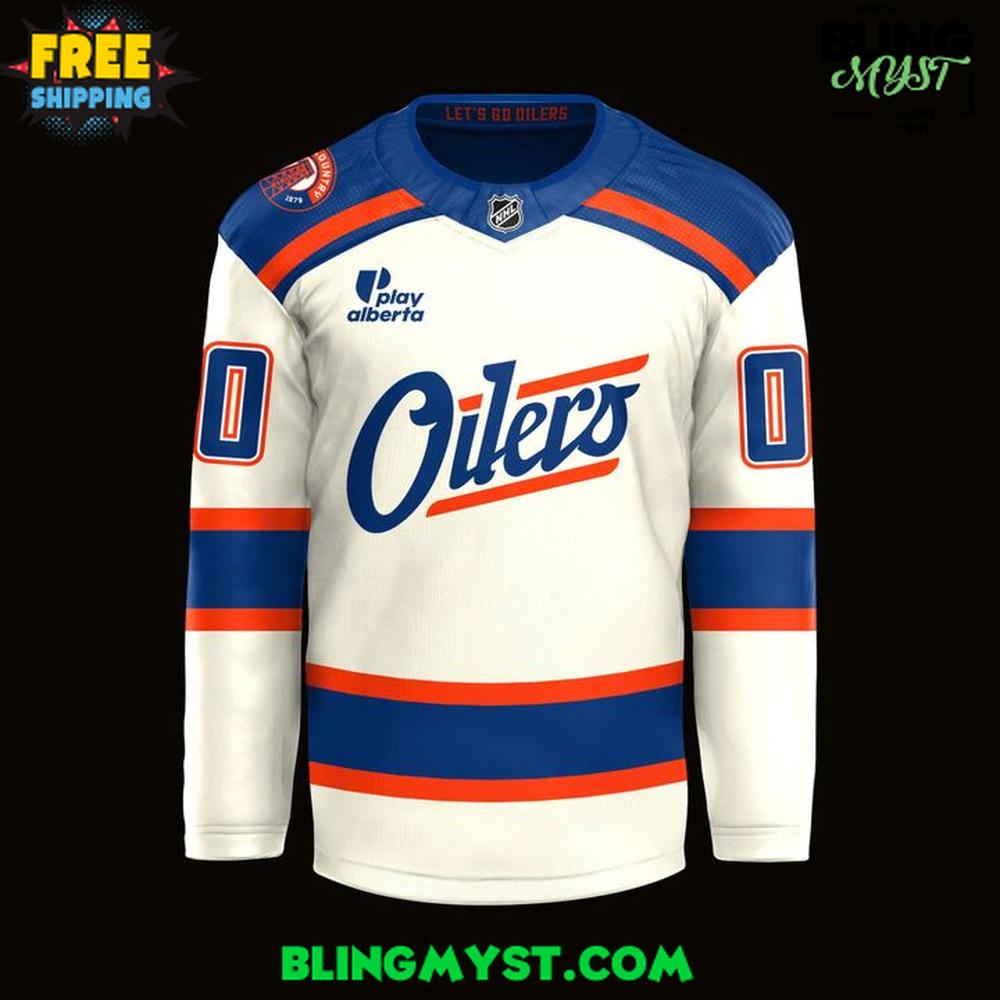 Edmonton Oilers Fanatics Premium Cream 2025-26 Hockey Jersey