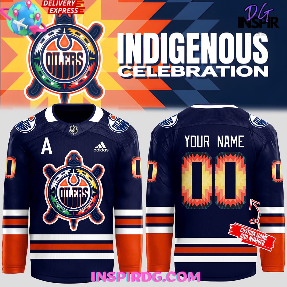 Edmonton Oilers Indigenous Celebration 2024 Hockey Jersey