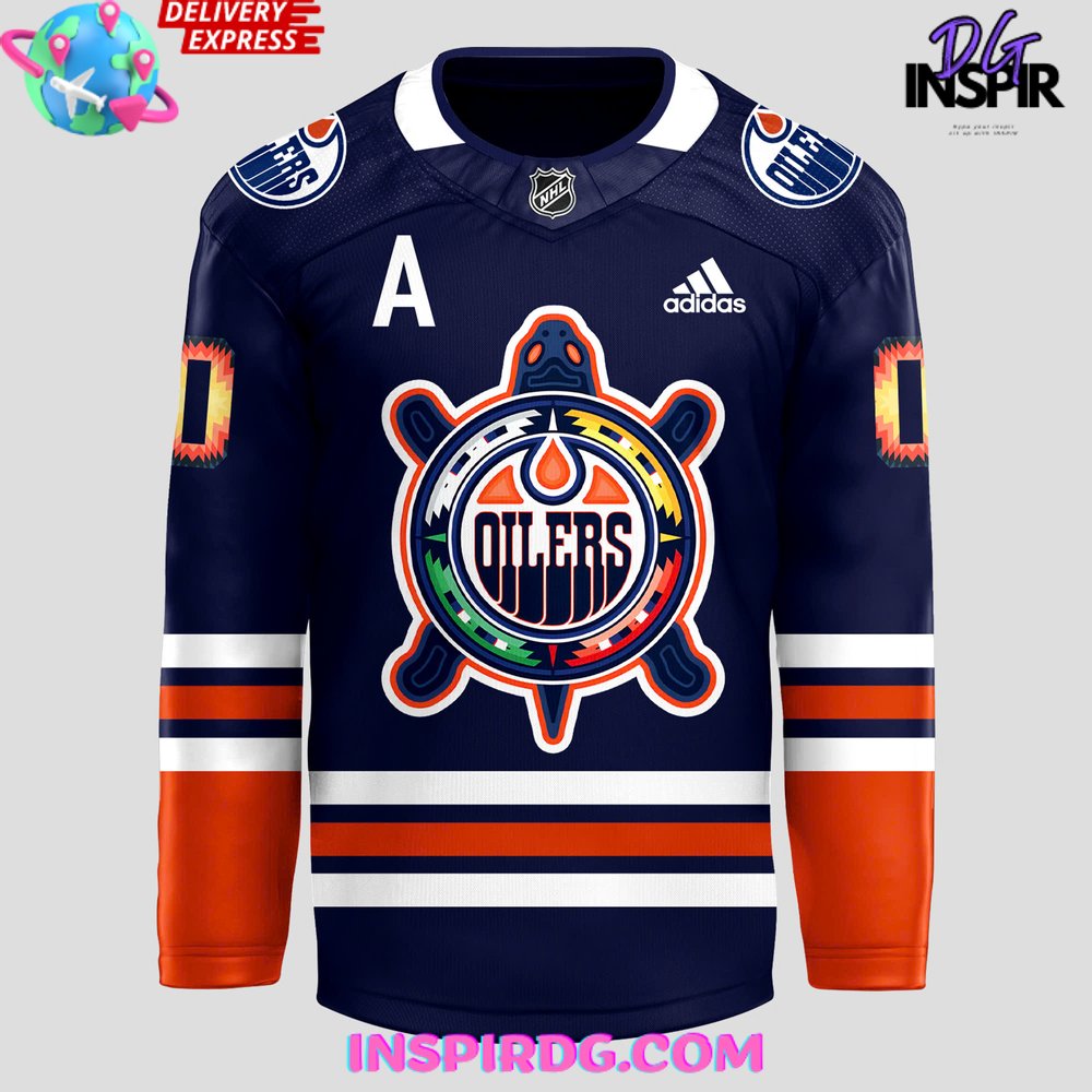 Edmonton Oilers Indigenous Celebration 2024 Hockey Jersey