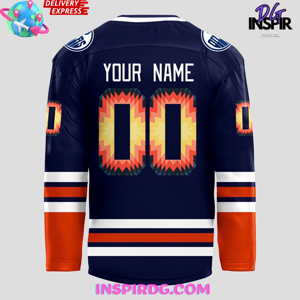 Edmonton Oilers Indigenous Celebration 2024 Hockey Jersey