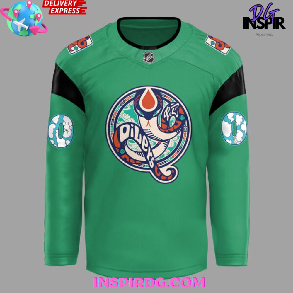 Edmonton Oilers Indigenous Heritage 2025 Hockey Jersey