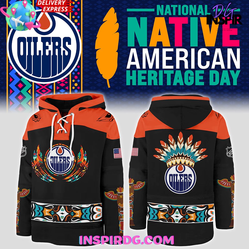 Edmonton Oilers Native American Heritage Special Hockey Jersey