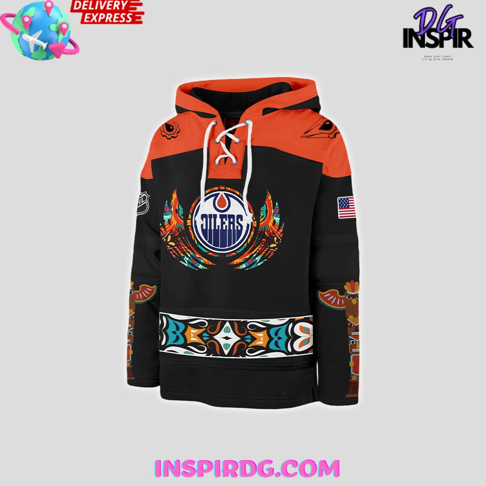 Edmonton Oilers Native American Heritage Special Hockey Jersey