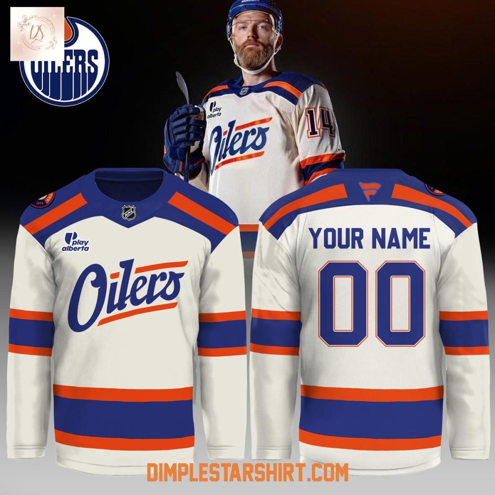 Edmonton Oilers New Season Uniform 2025 2026 Hockey Jersey