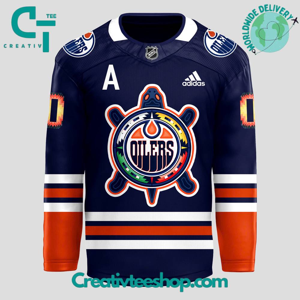 Edmonton Oilers X Indigenous Celebration Custom Jersey