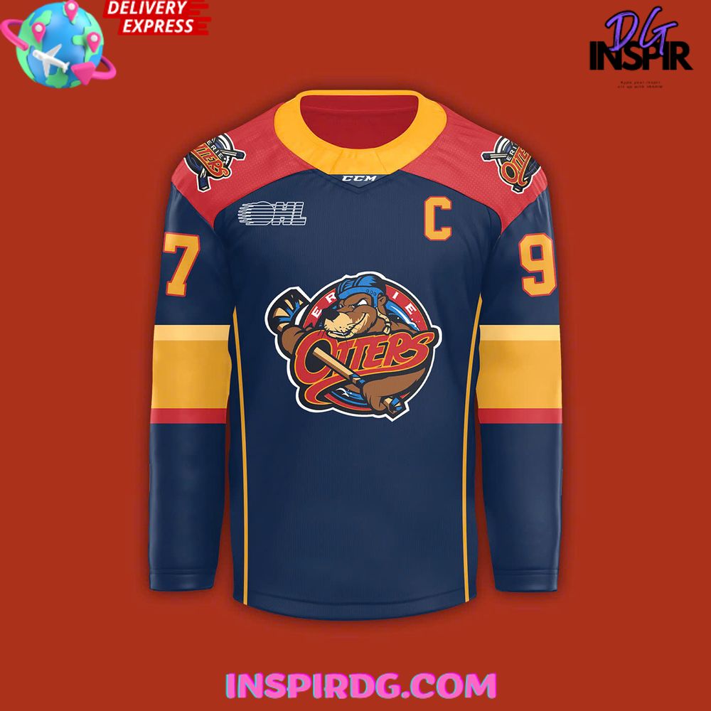 Erie Otters Connor Mcdavid Special Hockey Jersey