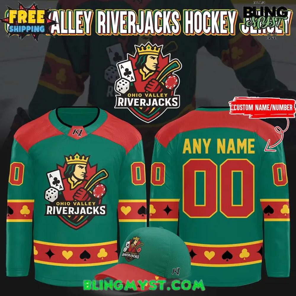 Evansville Thunderbolts X Ohio Valley Riverjacks Special Edition Hockey Jersey