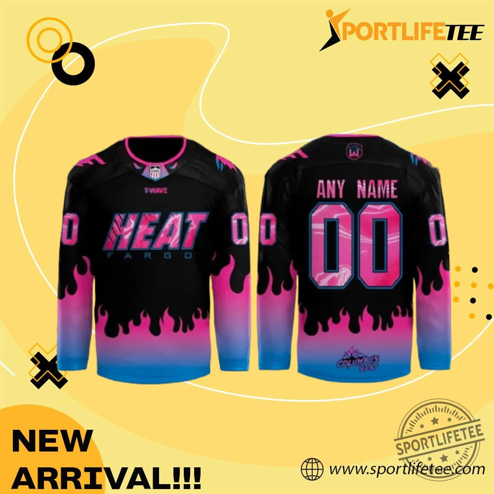 Fargo Force Heat 2026 Hockey Jersey