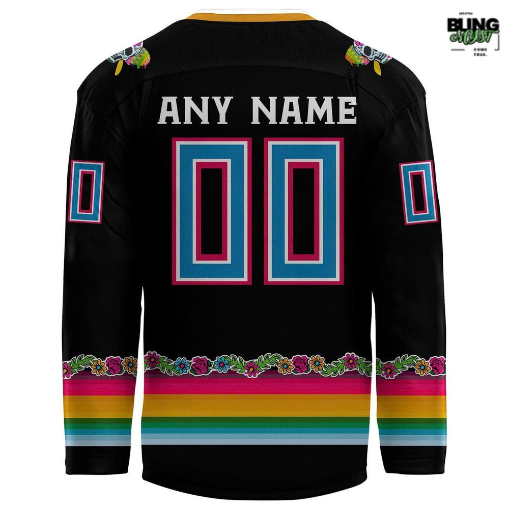 Fayetteville Marksmen Dia De Los Muertos 2025 Hockey Jersey