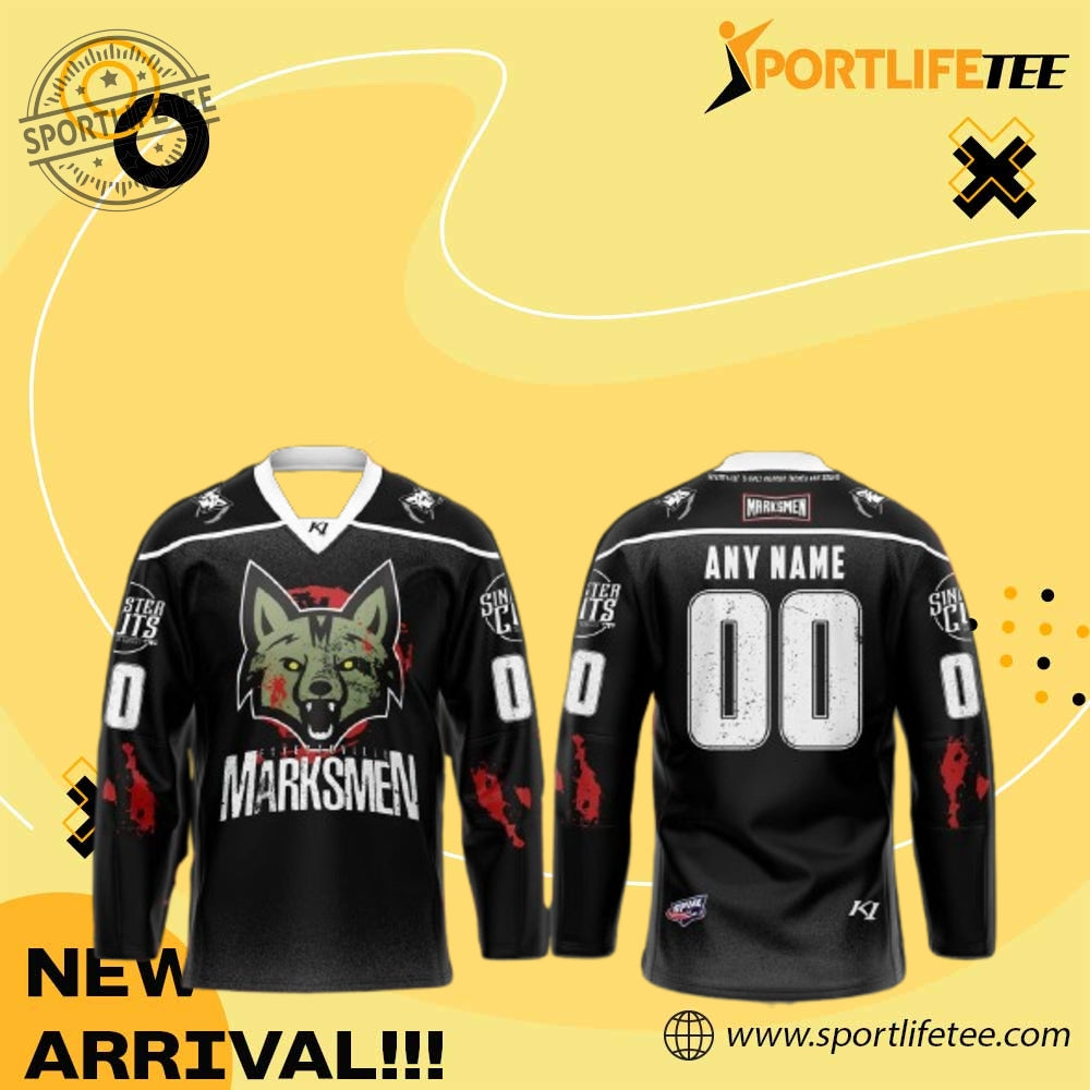 Fayetteville Marksmen Sinister Cuts 2025 Hockey Jersey