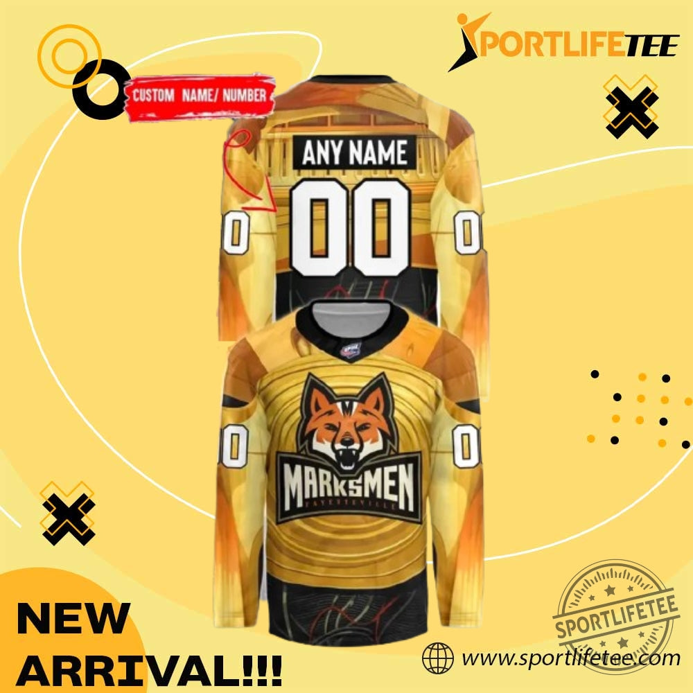 Fayetteville Marksmen X Star Wars Night 2026 Hockey Jersey