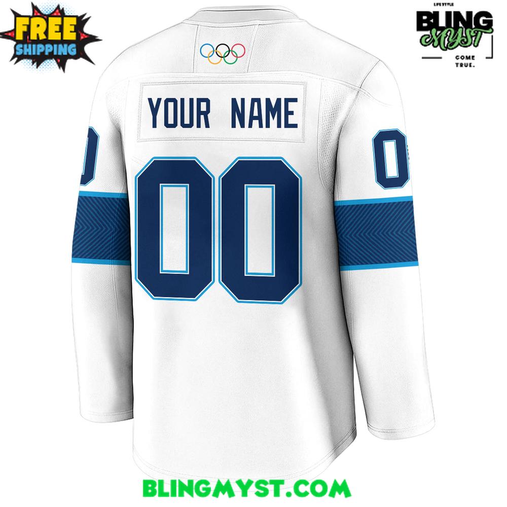 Finland 2026 Winter Olympics Limited Edition Hockey Jersey