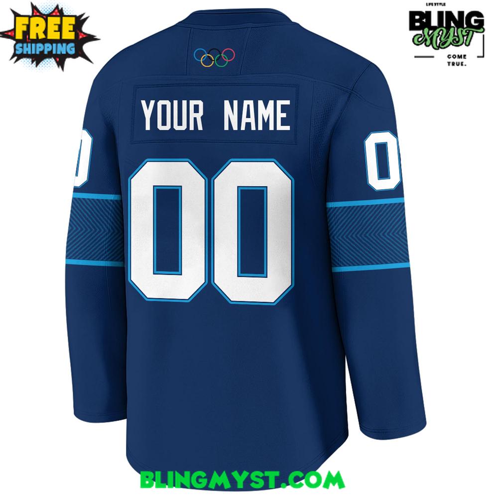 Finland 2026 Winter Olympics Limited Edition Hockey Jersey
