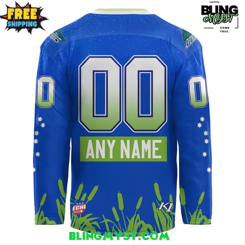 Florida Everblades Home 239 Special Edition Hockey Jersey