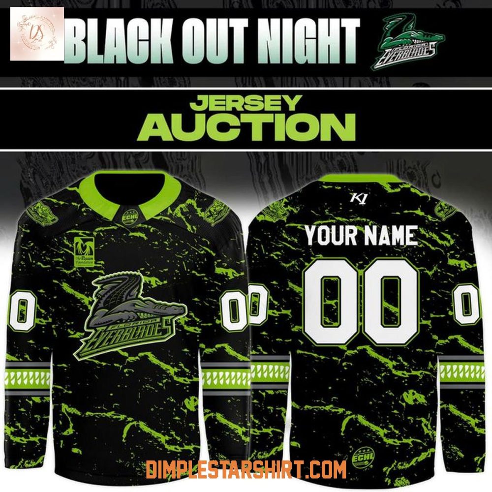 Florida Everblades X Blackout Night 2025-26 Jersey