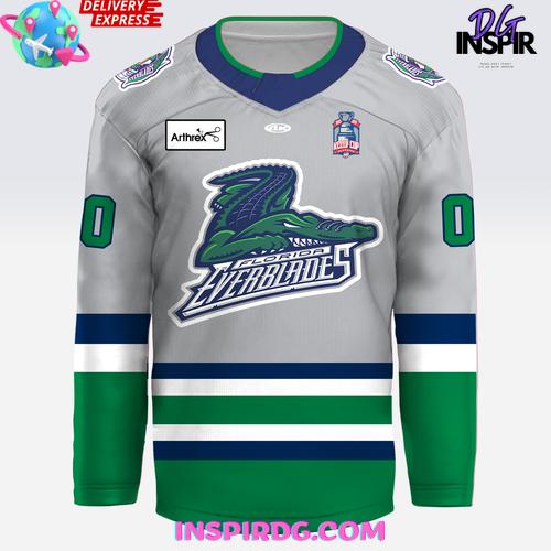 Florida Everblades 2025 Kelly Cup Playoffs Official Hockey Jersey
