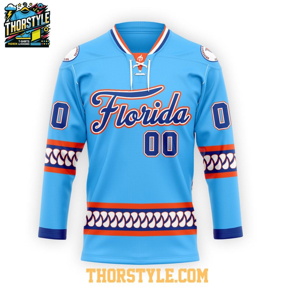Florida Gators Ice Hockey Savannah Hockey Classic 2026 Personalized Hockey Jersey