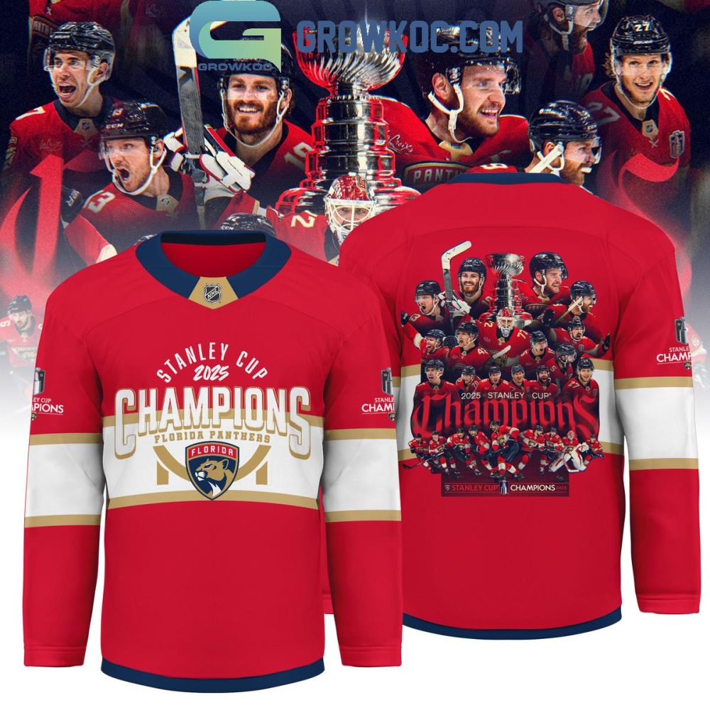 Florida Panther Super Team Stanley Cup Champions 2025 Hockey Jersey
