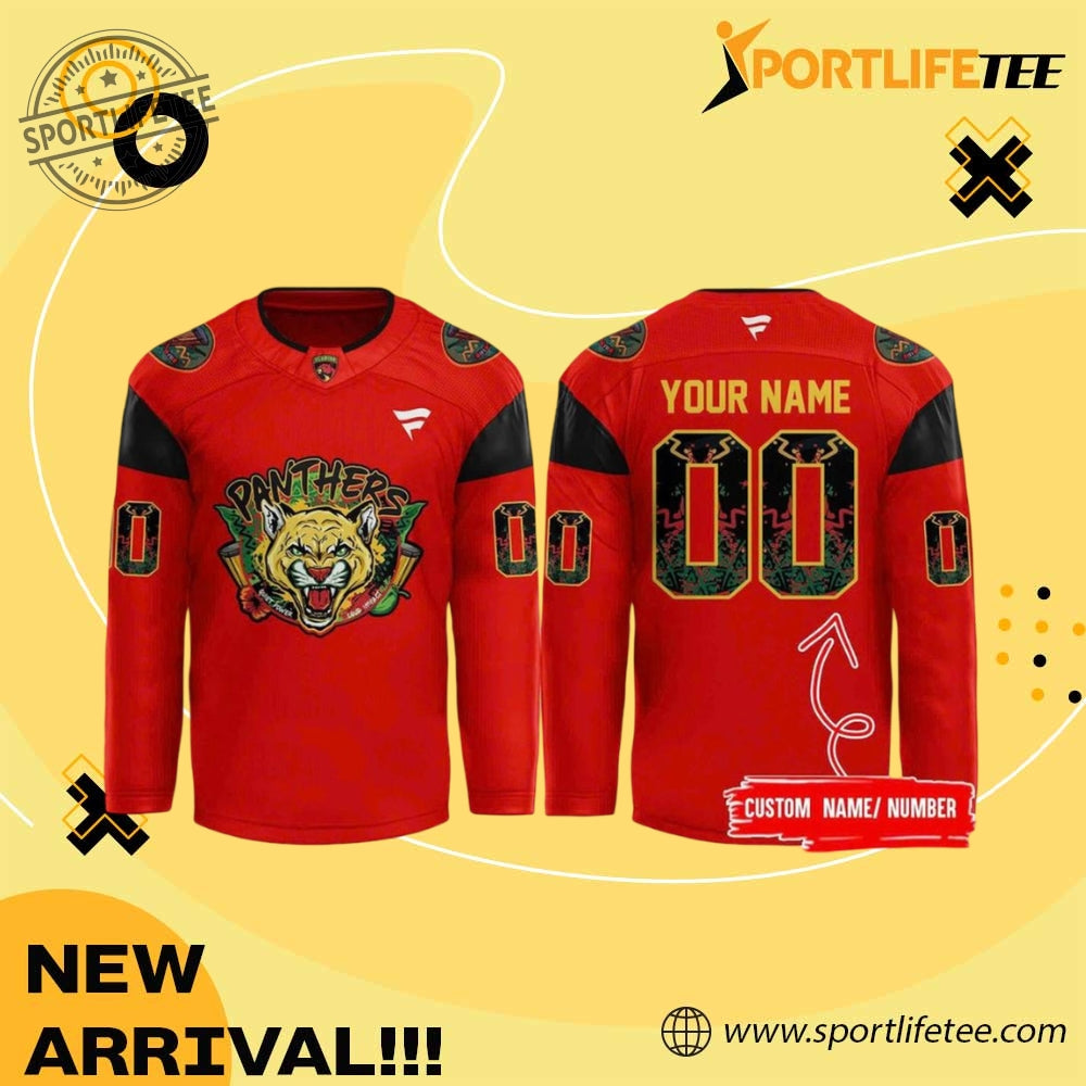 Florida Panthers Black History Night 2026 Hockey Jersey Edition