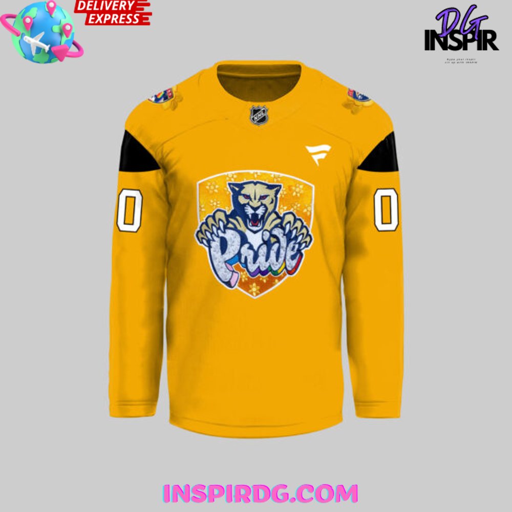 Florida Panthers Pride Night 2025 Hockey Jersey