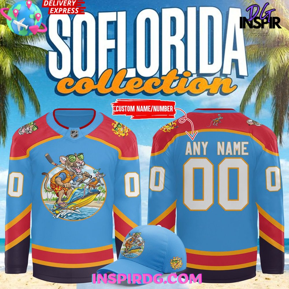 Florida Panthers Soflorida Collection Special Hockey Jersey