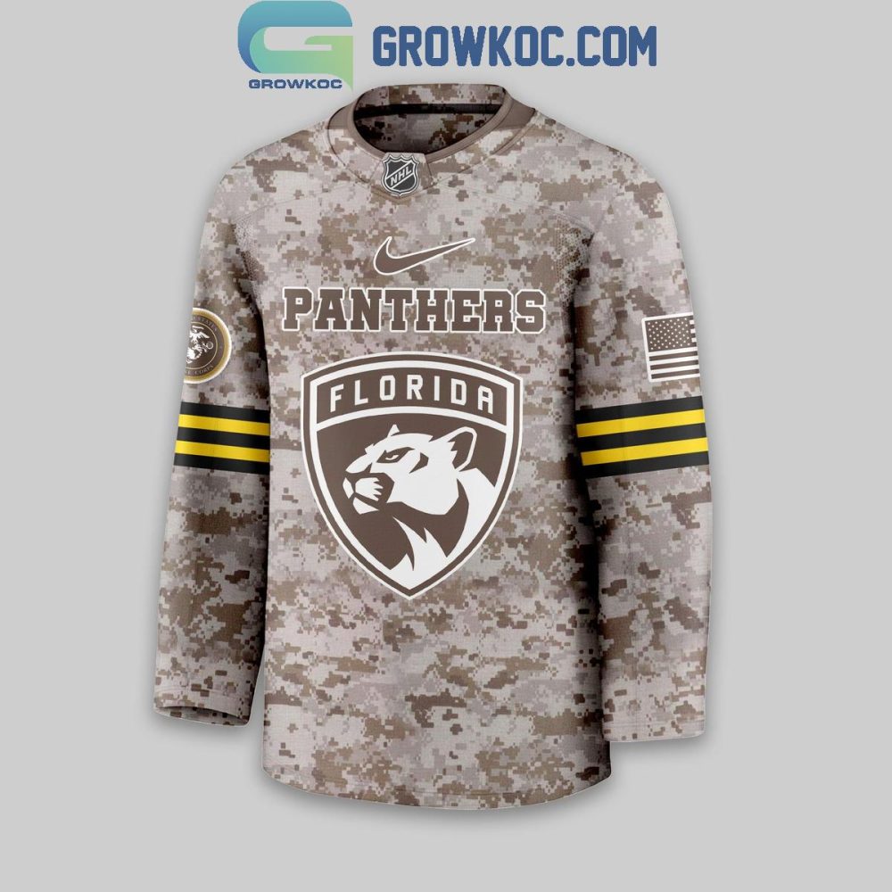 Florida Panthers Us Marine Corps Hockey Jersey