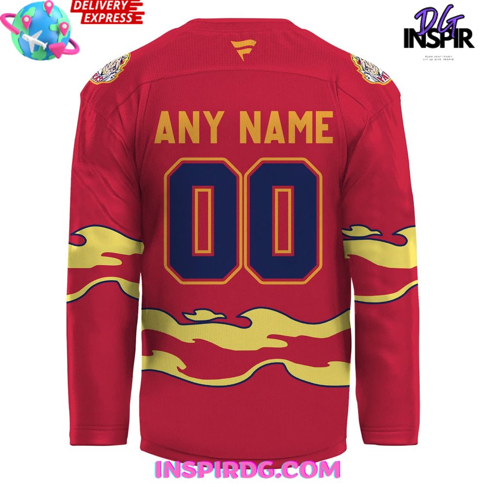Florida Panthers Vamos Gatos Night 2025 Hockey Jersey