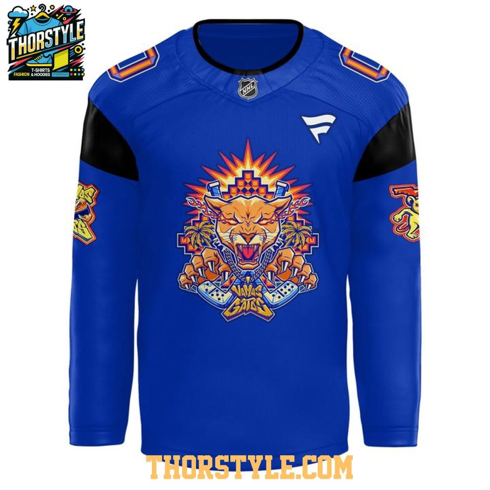 Florida Panthers Vamos Gatos Night 2026 Personalized Hockey Jersey