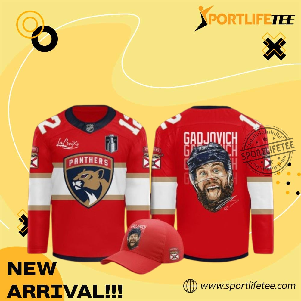 Florida Panthers X Gadjovich Enforcer Limited Edition 2025 Hockey Jersey