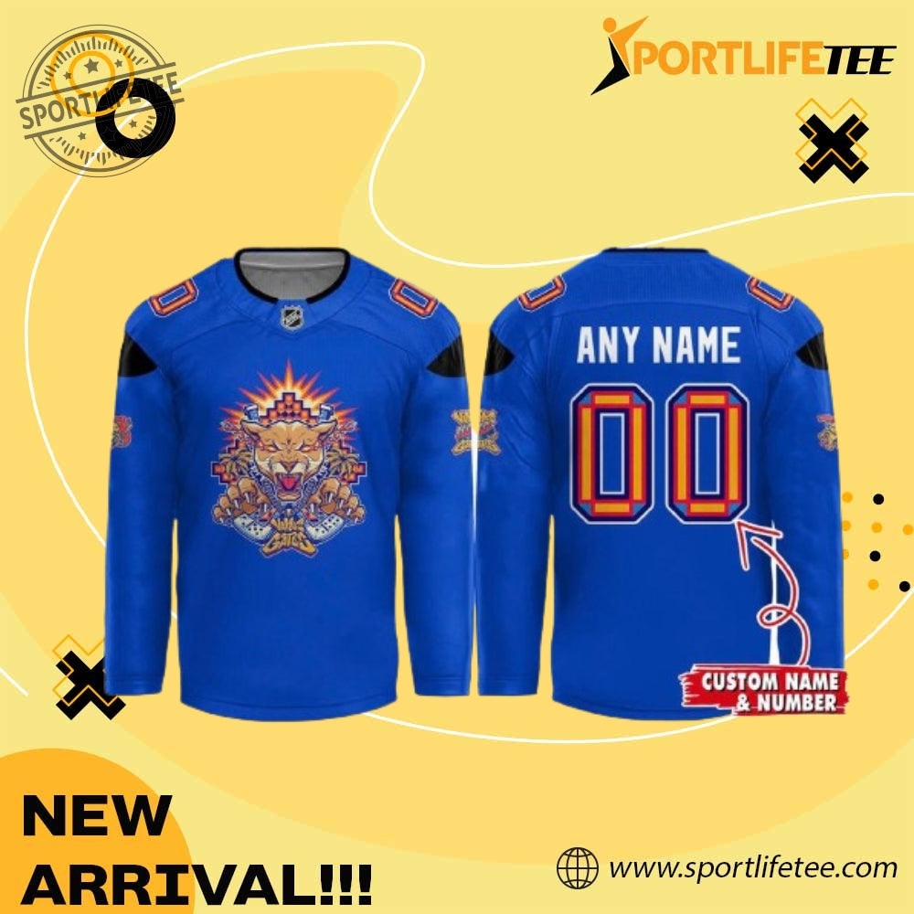 Florida Panthers X Vamos Gatos 2026 Hockey Jersey