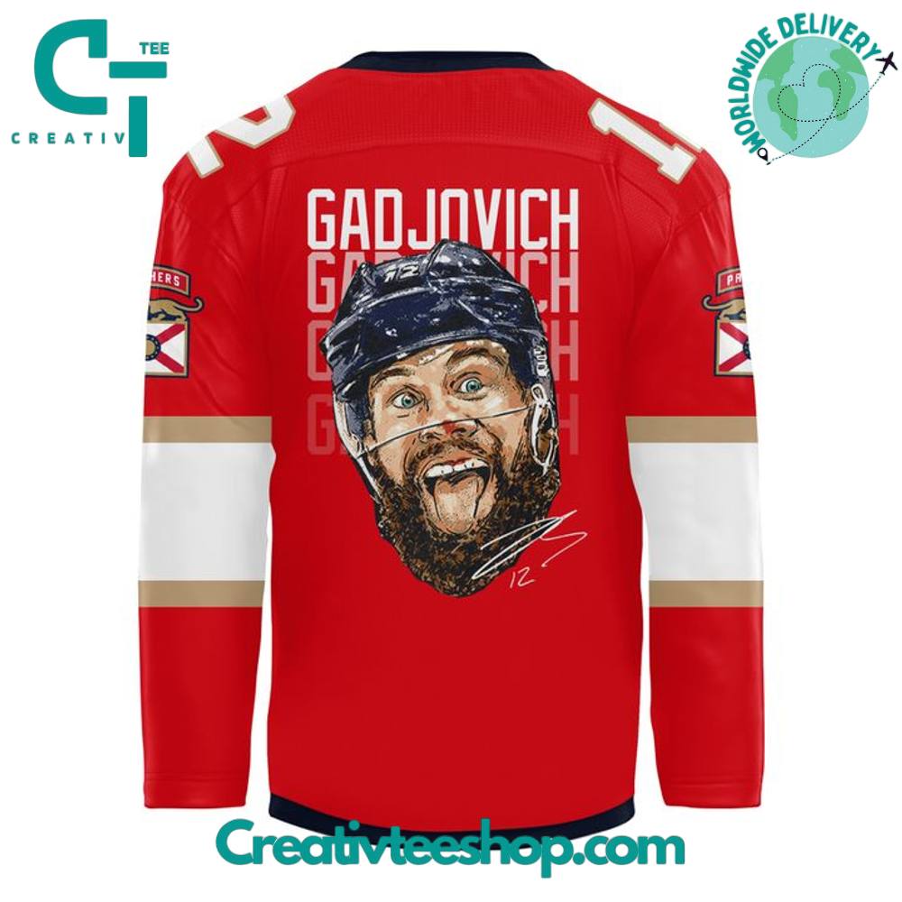 Florida Panthers X Gadjovich Enforcer Limited Edition Hockey Jersey