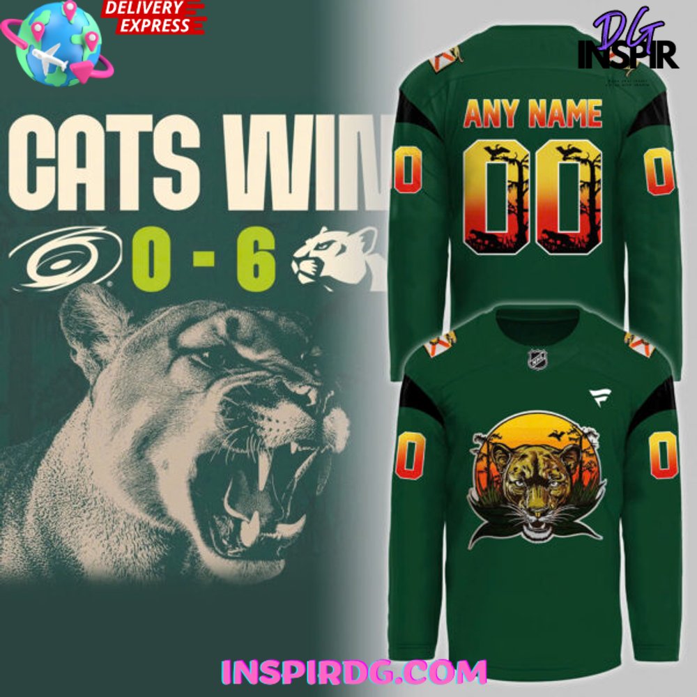 Florida Panthers X Panther Conservation Night Edition Hockey Jersey
