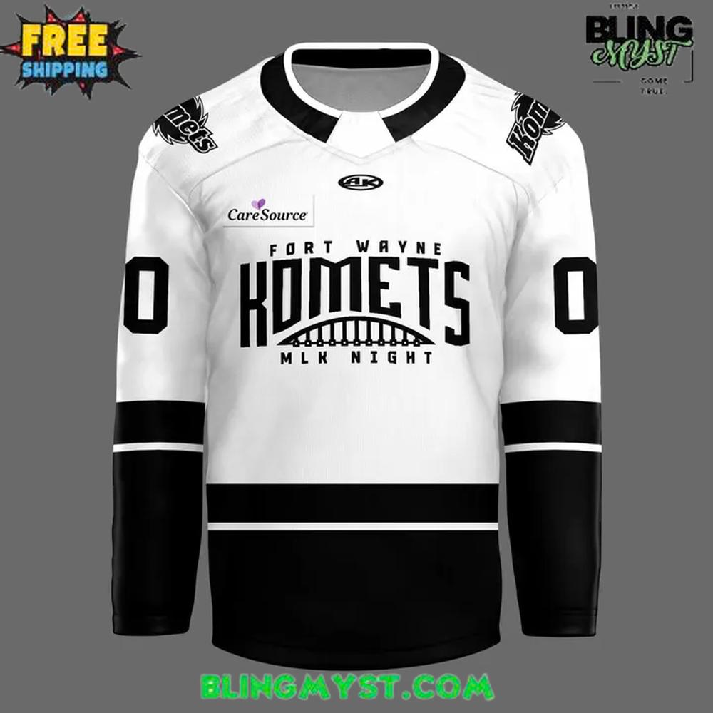 Fort Wayne Komets Mlk Night 2026 Special Edition Hockey Jersey