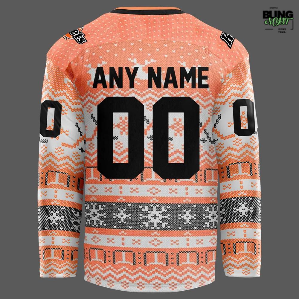 Fort Wayne Komets Ugly Christmas Sweater Night Hockey Jersey
