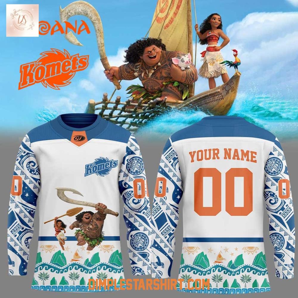 Fort Wayne Komets X Moana 2025 Hockey Jersey