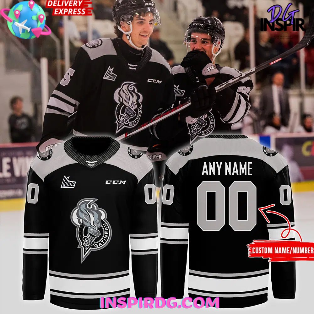 Gatineau Olympiques Ccm Branding 2024 Hockey Jersey