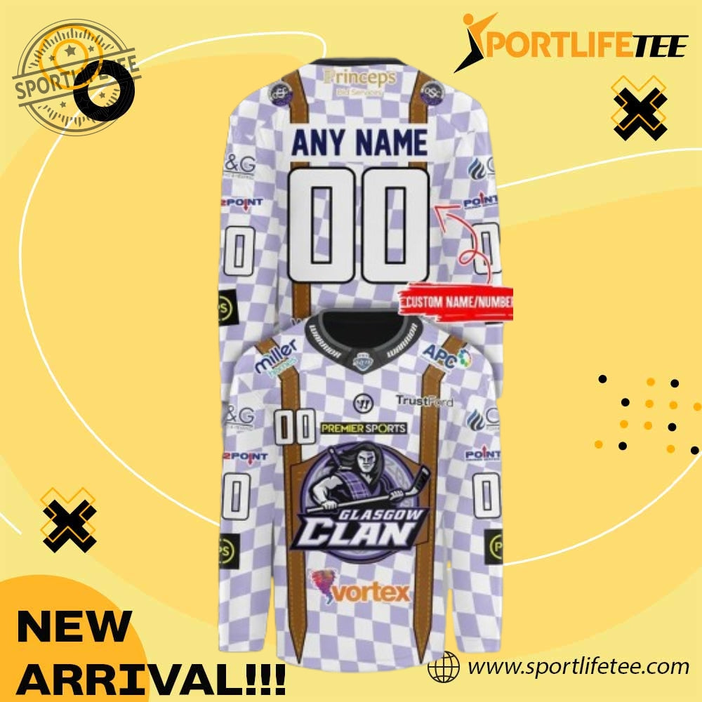 Glasgow Clan 202526 Oktoberfest Hockey Jersey