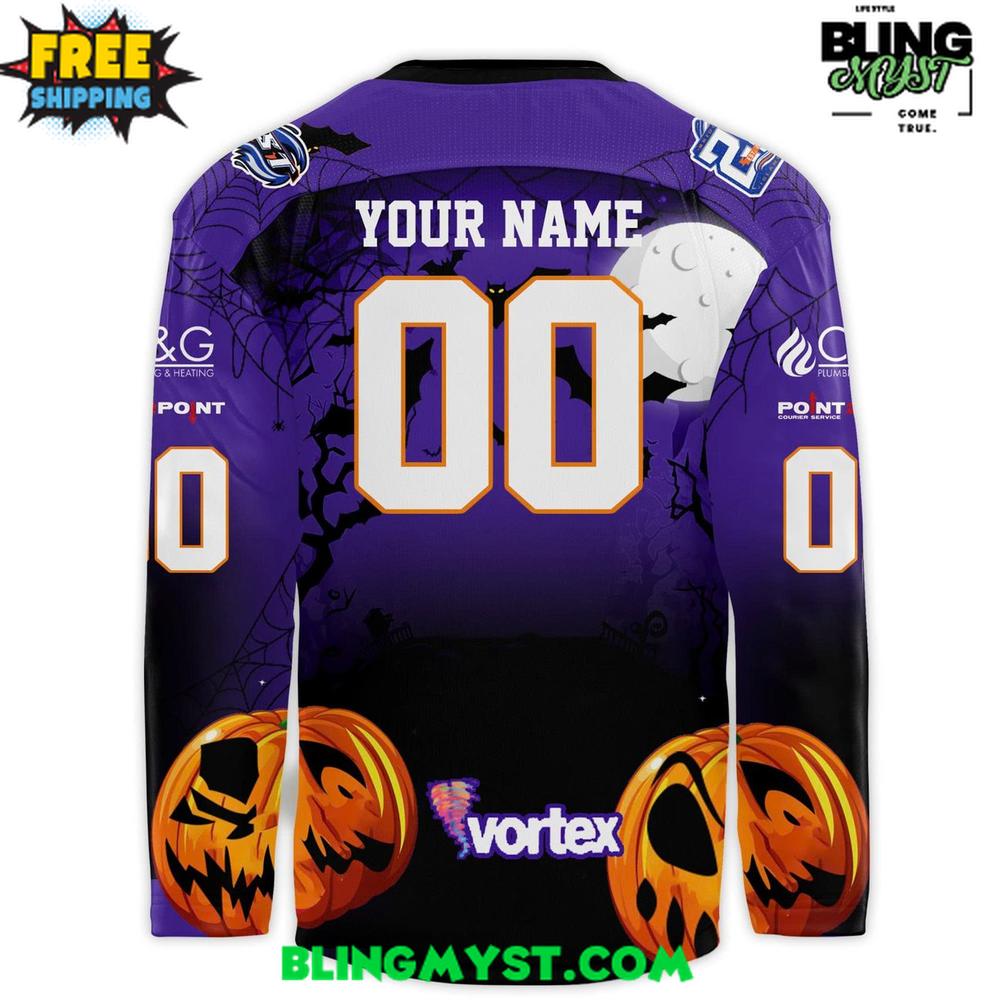 Glasgow Clan Halloween 2025 Hockey Jersey