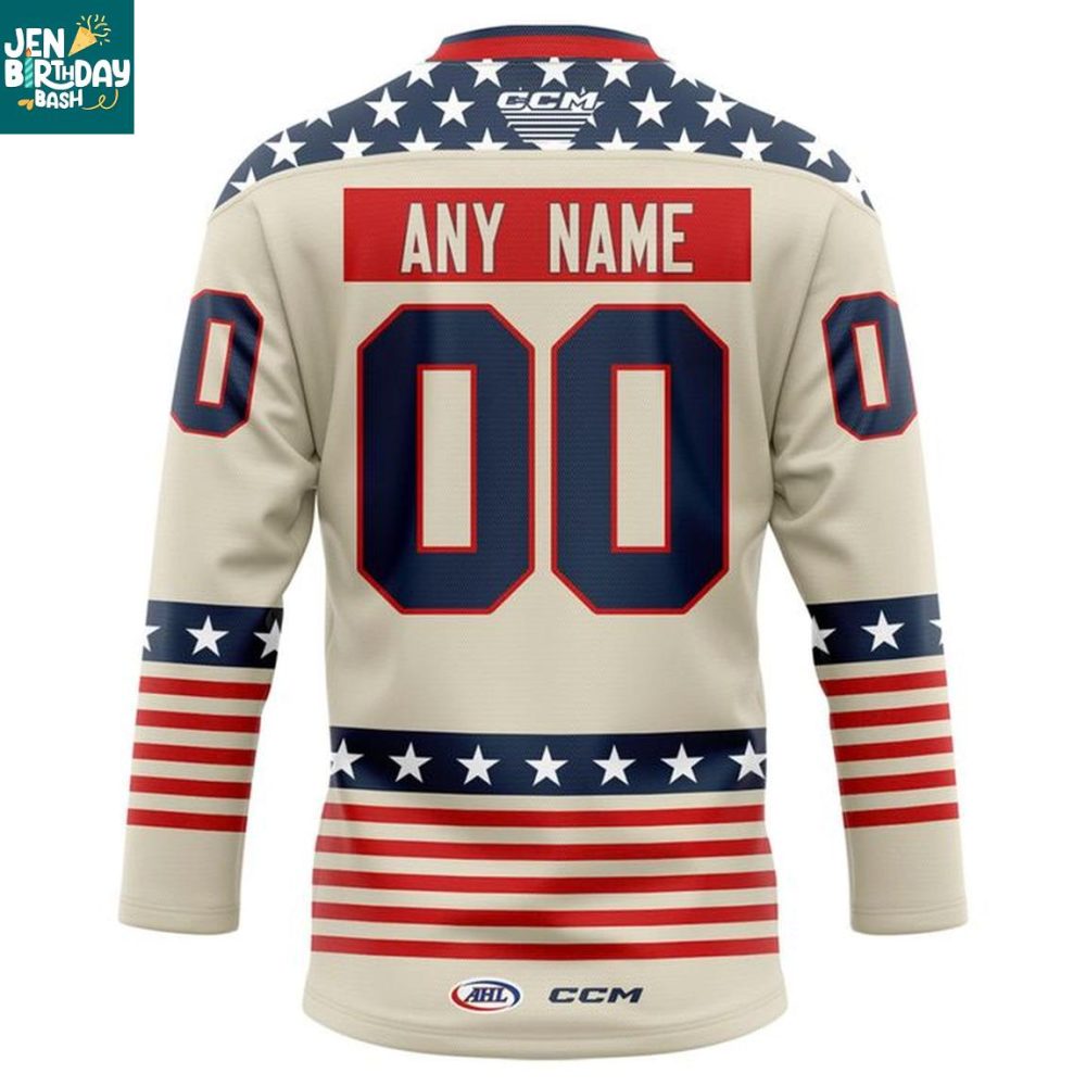 Grand Rapids Griffins Military Appreciation 2025 Game Night Hockey Jersey
