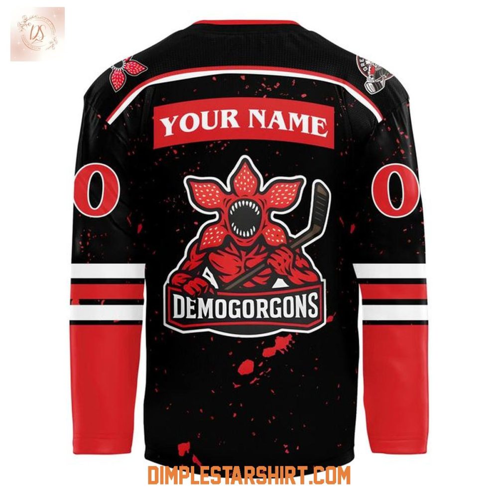 Green Bay Gamblers X Stranger Things 2025 Jersey
