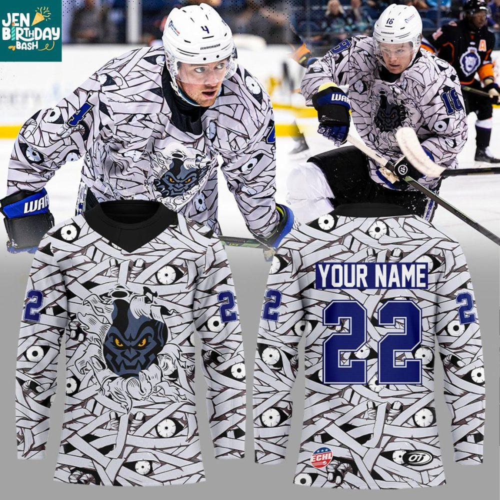 Greensboro Gargoyles Monster Mash 2025 Personalized Hockey Jersey