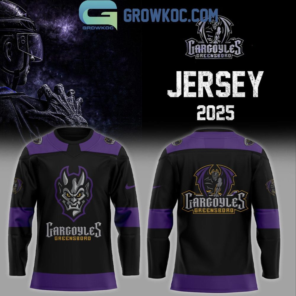 Greensboro Gargoyles Stone To Storm 2025 Hockey Jersey