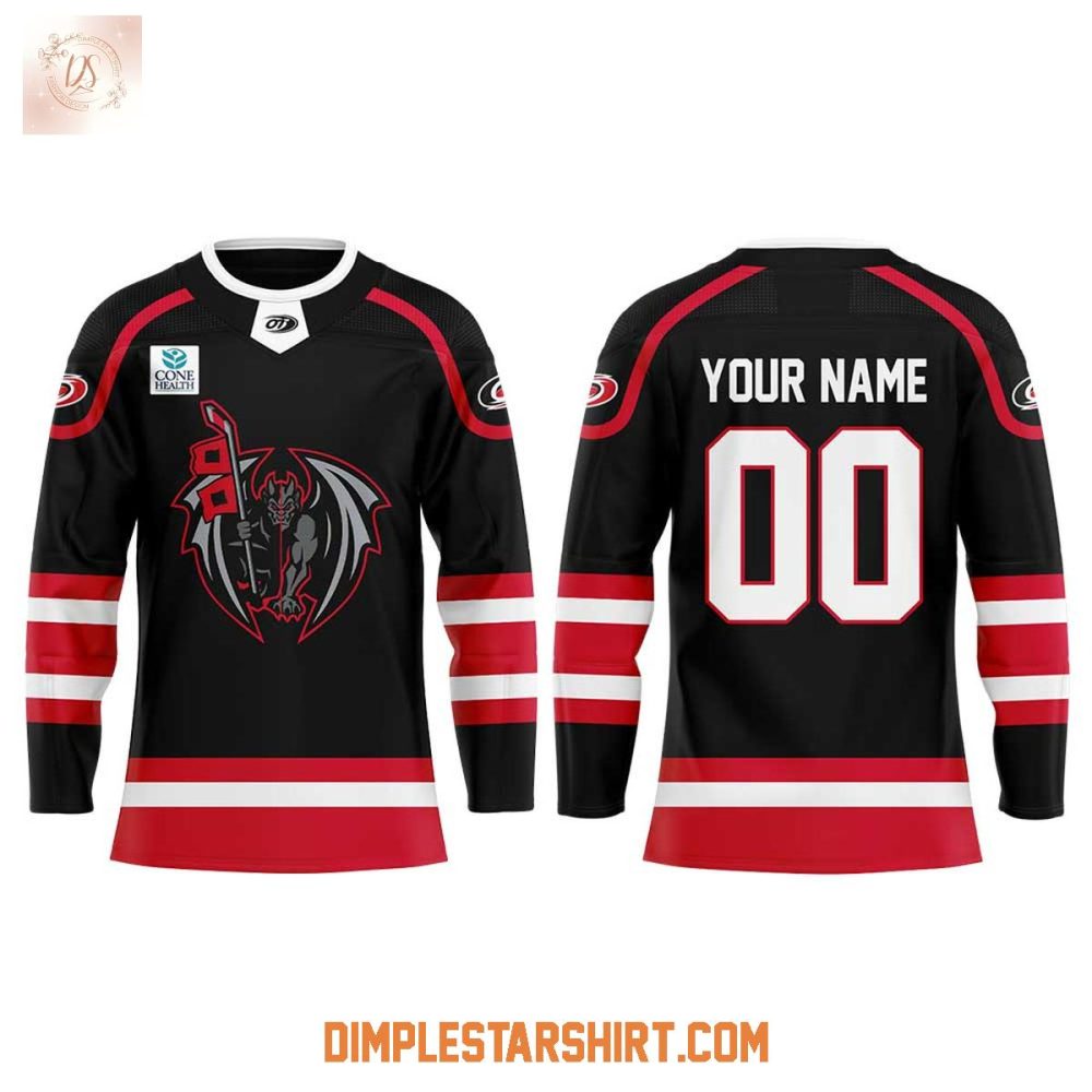 Greensboro Gargoyles X Canes Affiliation Weekend 2026 Hockey Jersey